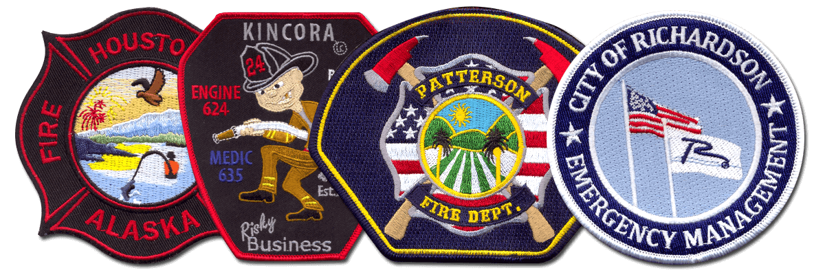 Fire Department Patches
